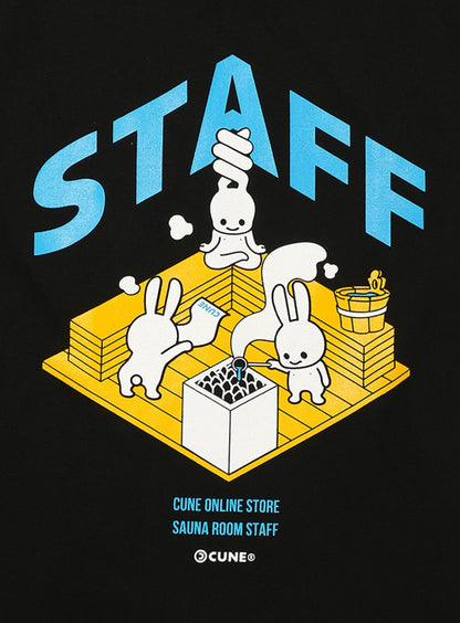 CUNE ONLINE STORE 3.0 T-SHIRTS サウナスタッフ
