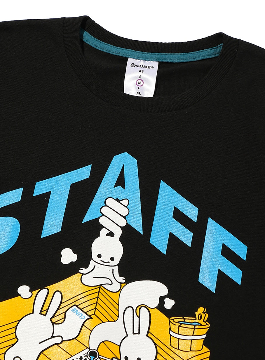 CUNE ONLINE STORE 3.0 T-SHIRTS サウナスタッフ