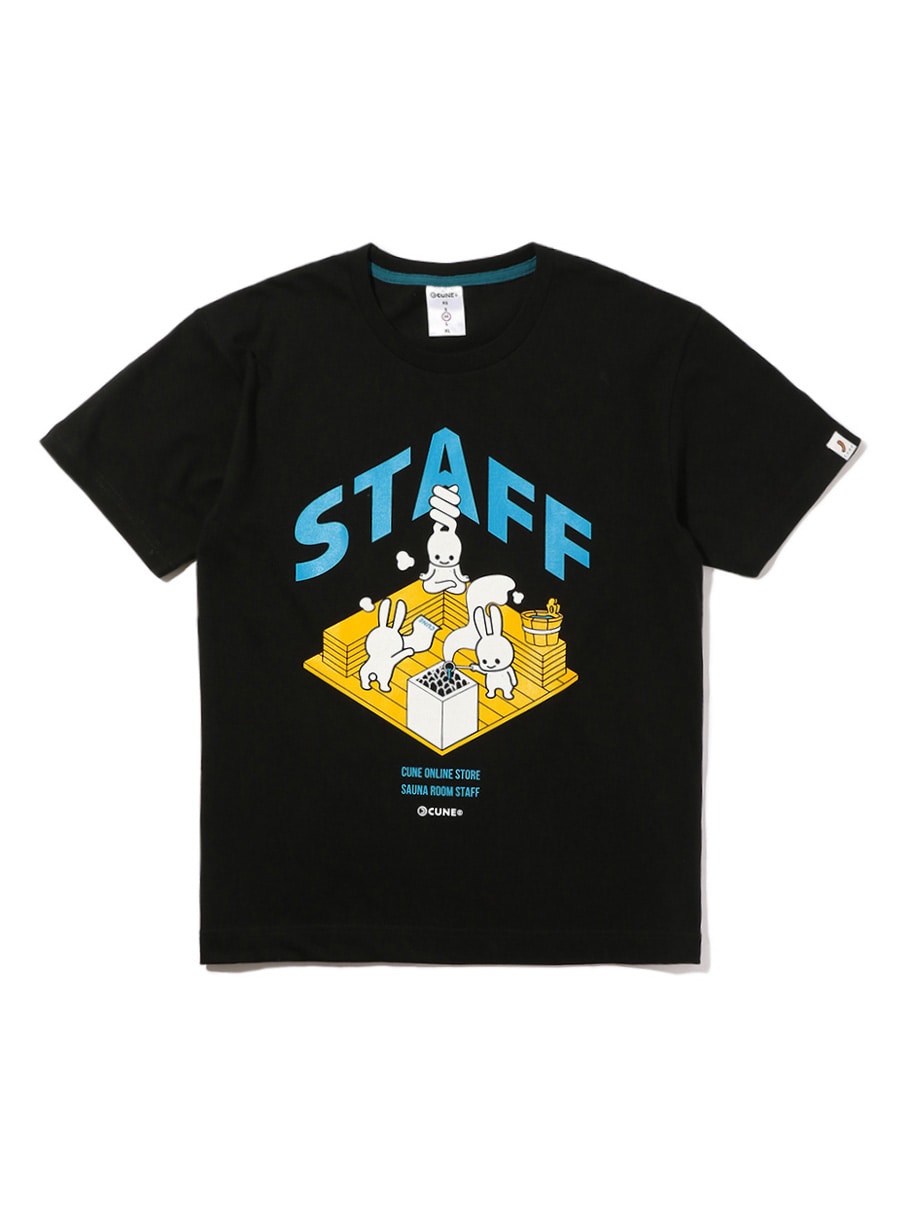 CUNE ONLINE STORE 3.0 T-SHIRTS サウナスタッフ