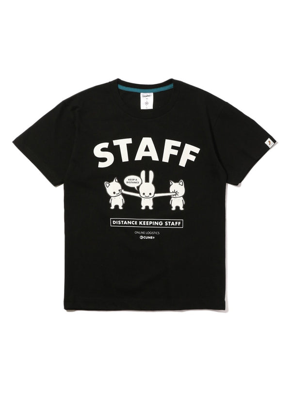 CUNE ONLINE STORE 3.0 T-SHIRTS ソーシャルディスタンススタッフ