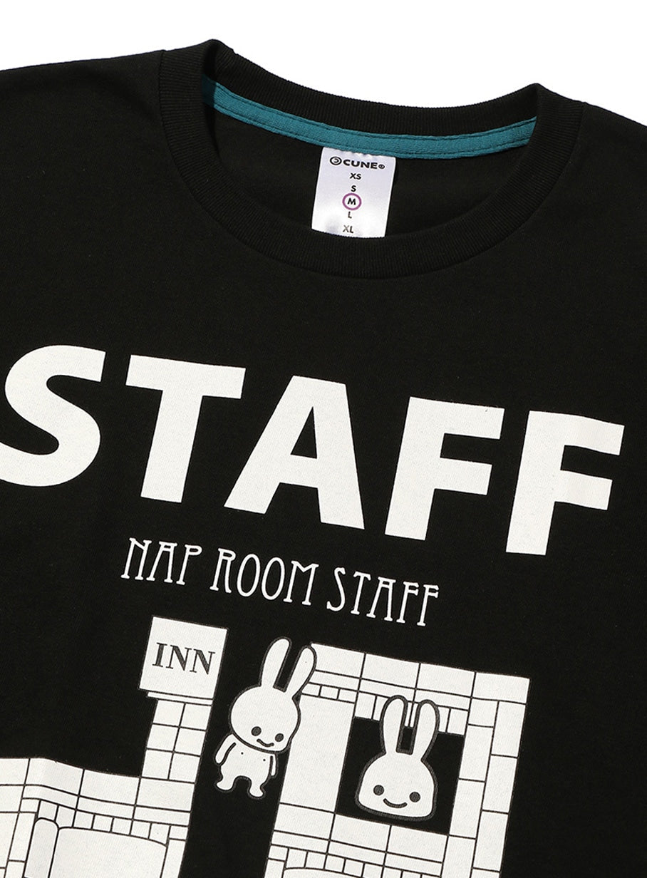 CUNE ONLINE STORE 3.0 T-SHIRTS 仮眠室スタッフ