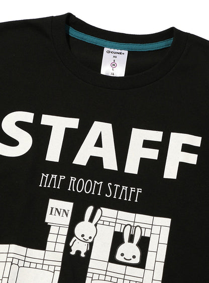 CUNE ONLINE STORE 3.0 T-SHIRTS 仮眠室スタッフ