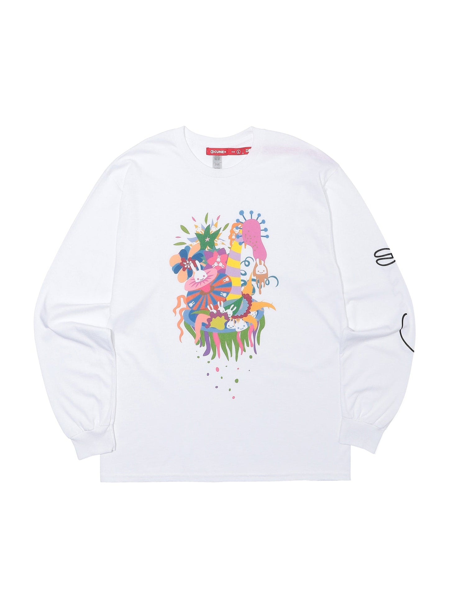 CUNE LS Tee 植物