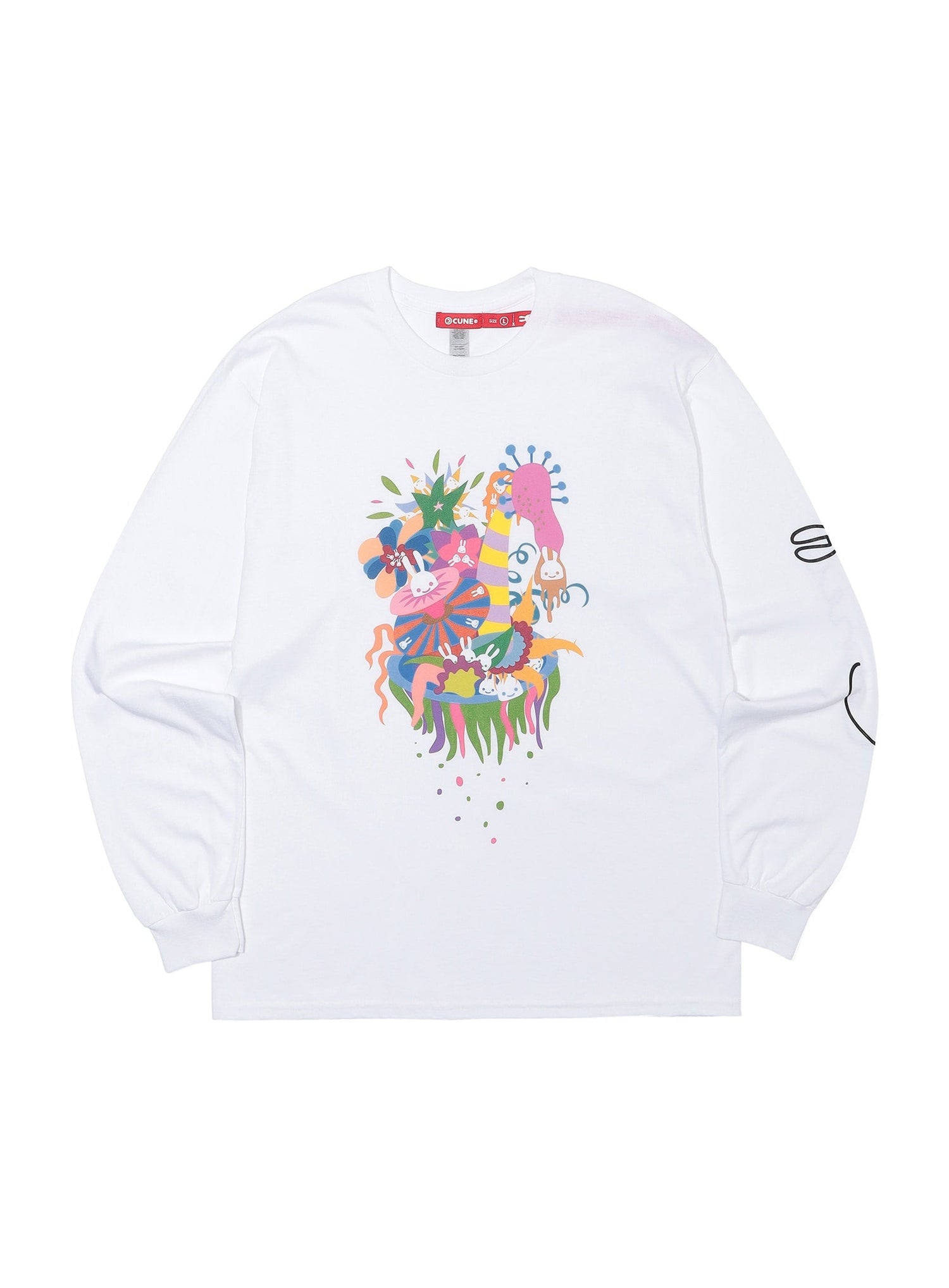 CUNE LS Tee 植物