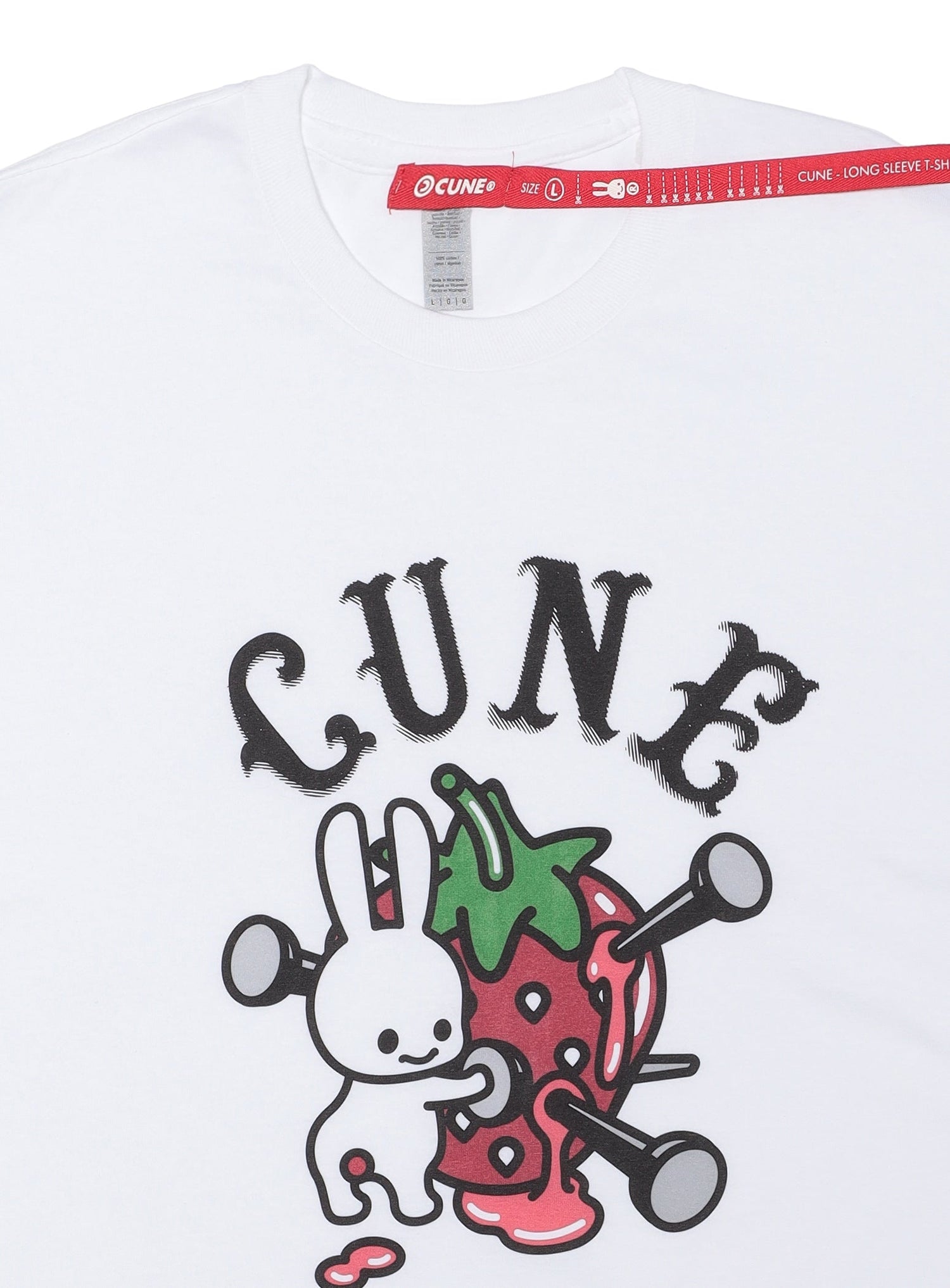 CUNE LS Tee いちご