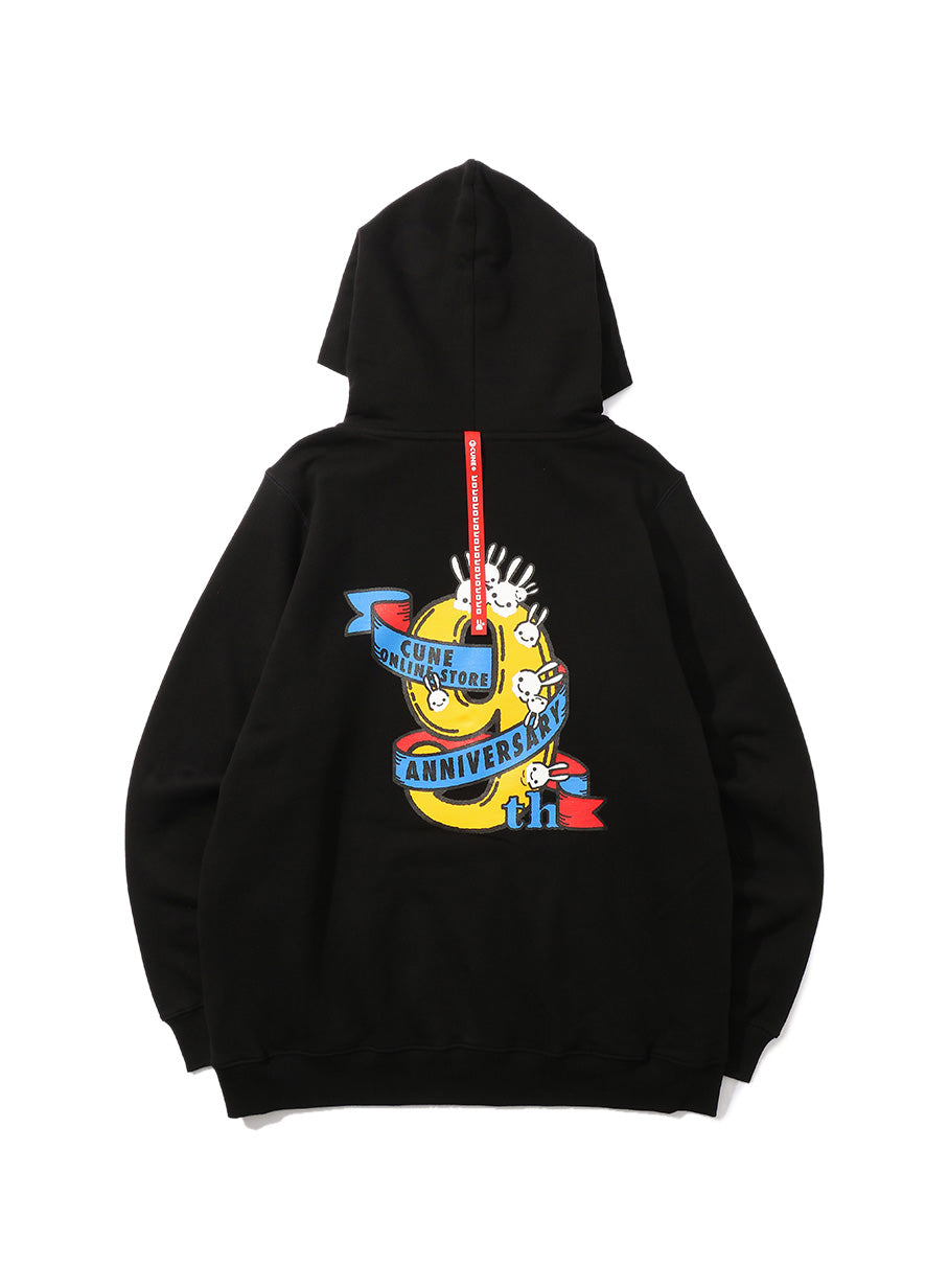 OS 9th Anniv. PULL PARKA しっぽが9