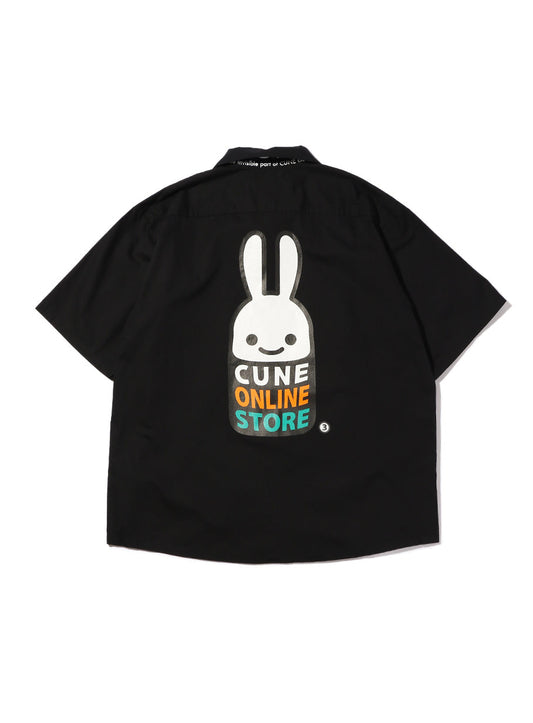 CUNE ONLINE STORE 3.0 WORK SHIRTS OSウサギ
