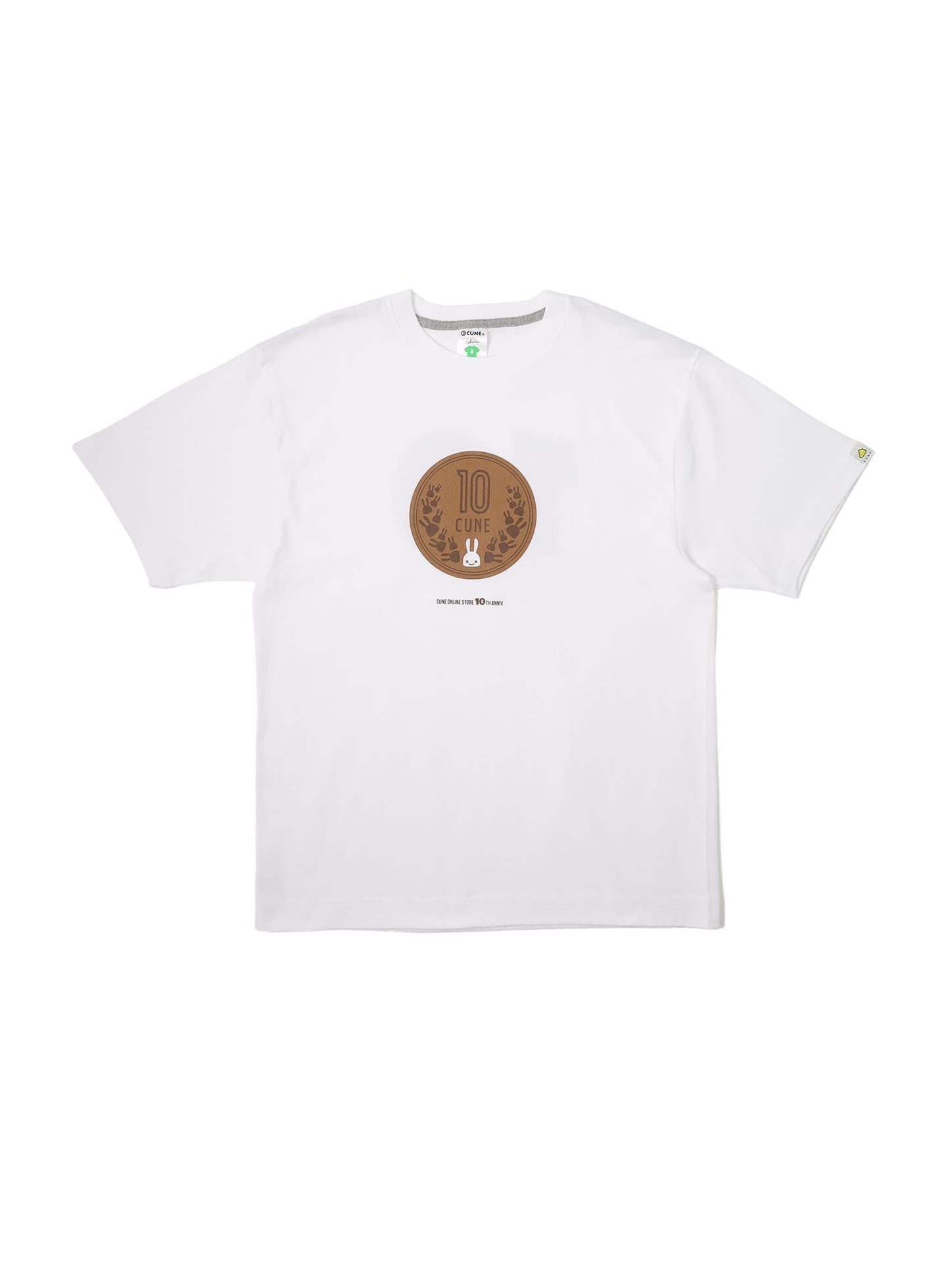 OS 10th Anniv. T-SHIRTS 10円玉