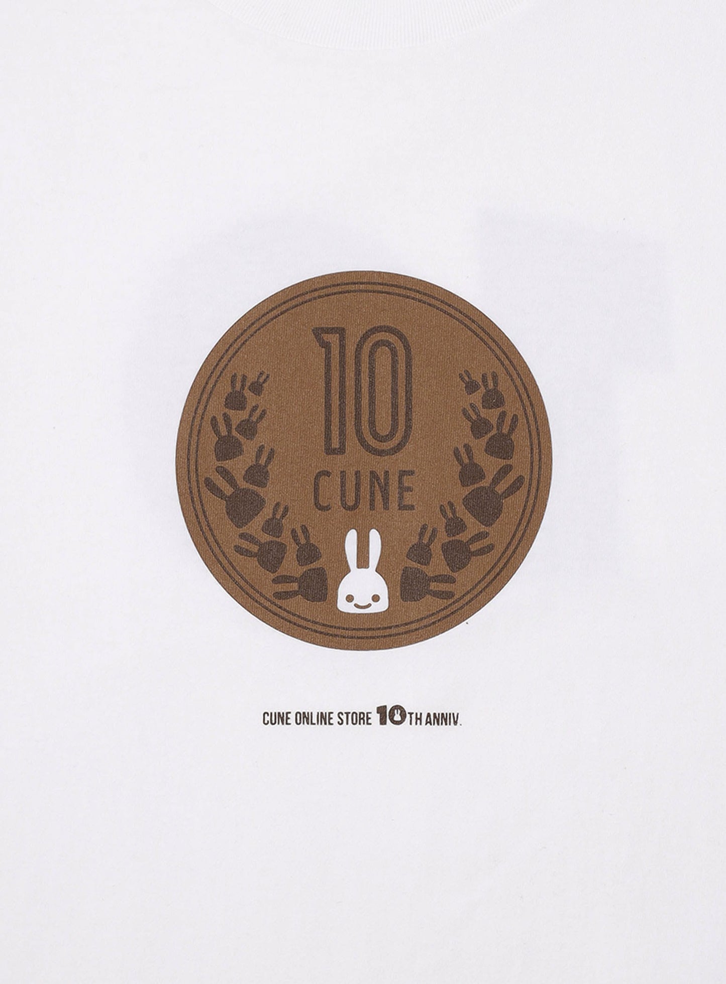 OS 10th Anniv. T-SHIRTS 10円玉
