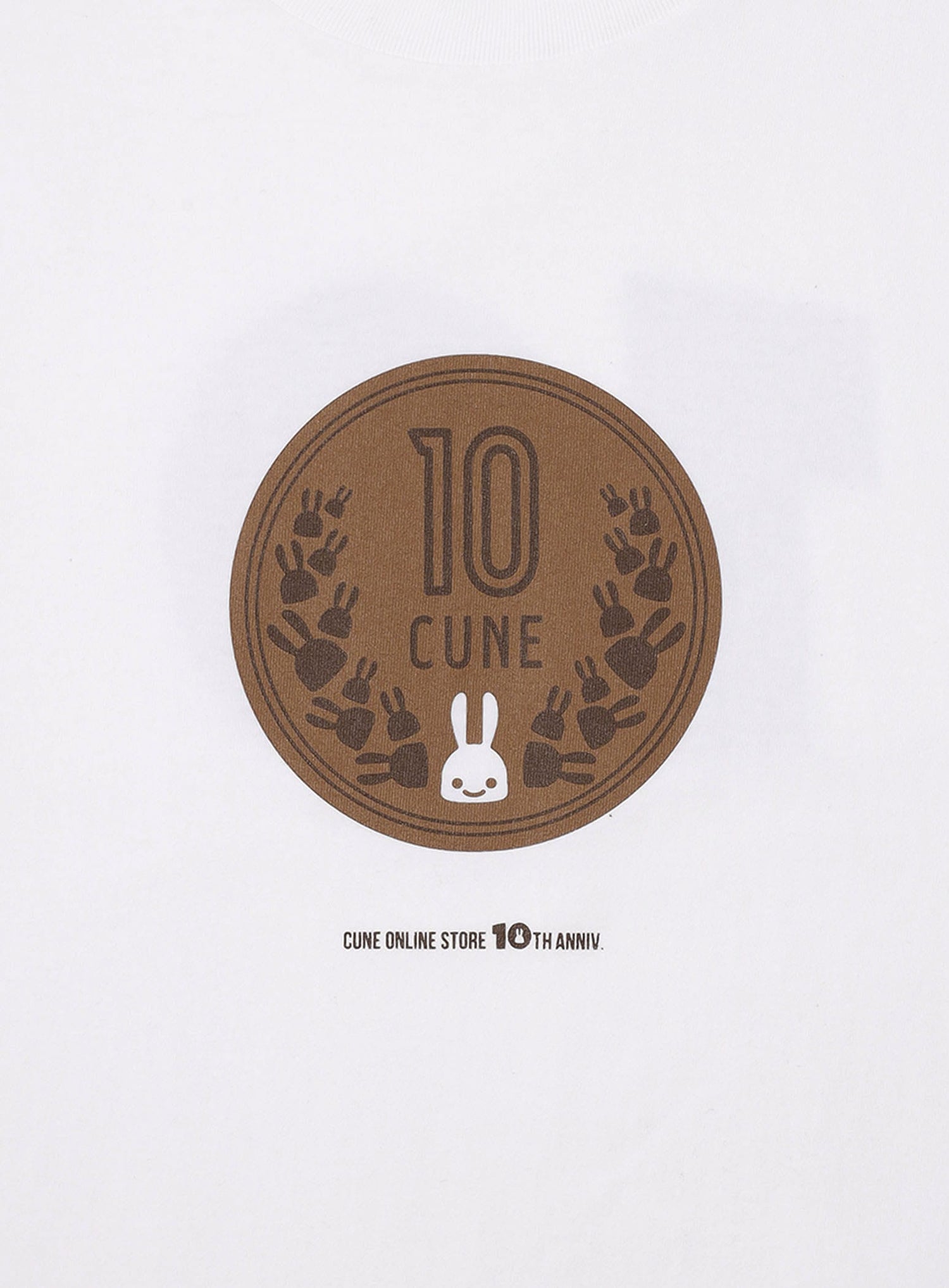 OS 10th Anniv. T-SHIRTS 10円玉