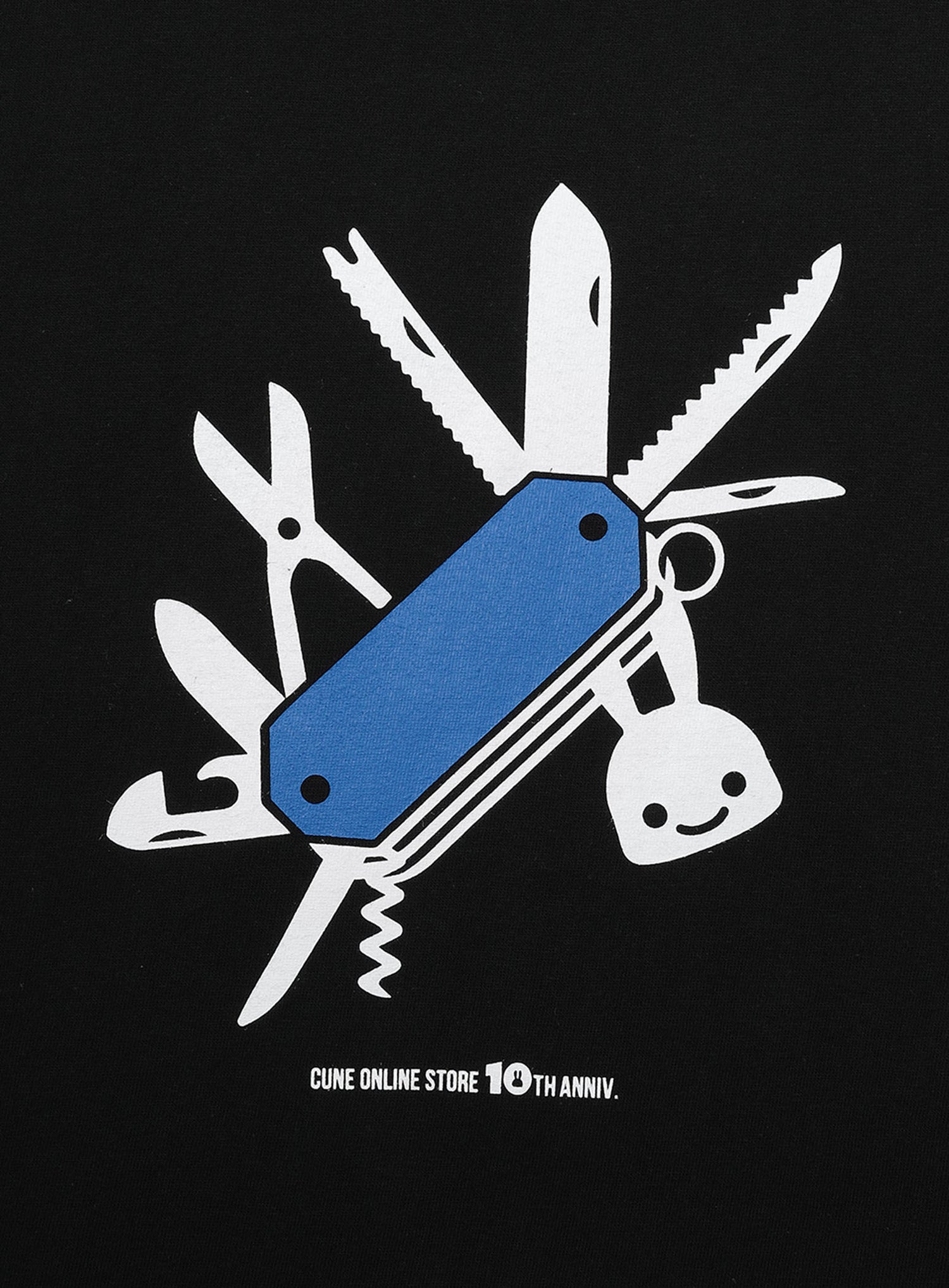 OS 10th Anniv. T-SHIRTS 10徳ナイフ