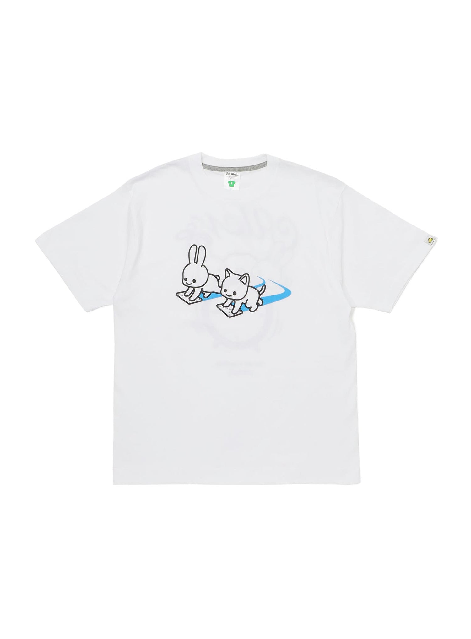 CUNE OS Ten and a quarter years old T-SHIRTS 雑巾がけ