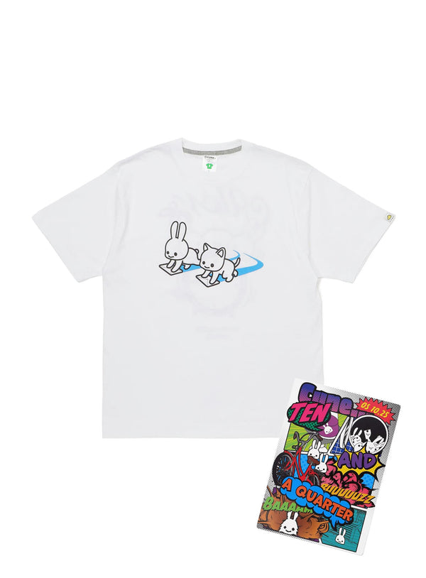 CUNE OS Ten and a quarter years old T-SHIRTS 雑巾がけ
