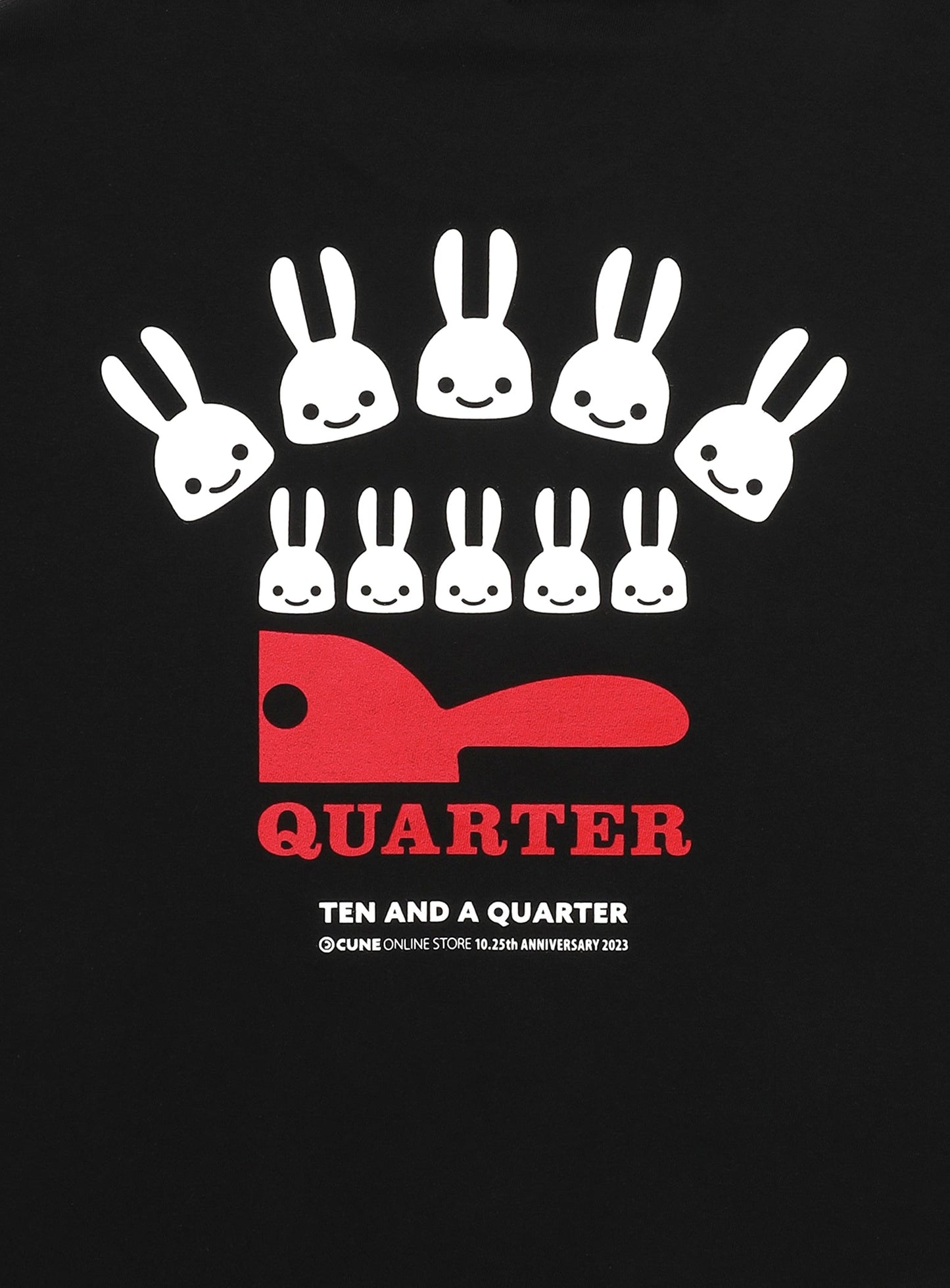 CUNE OS Ten and a quarter years old T-SHIRTS うわばき