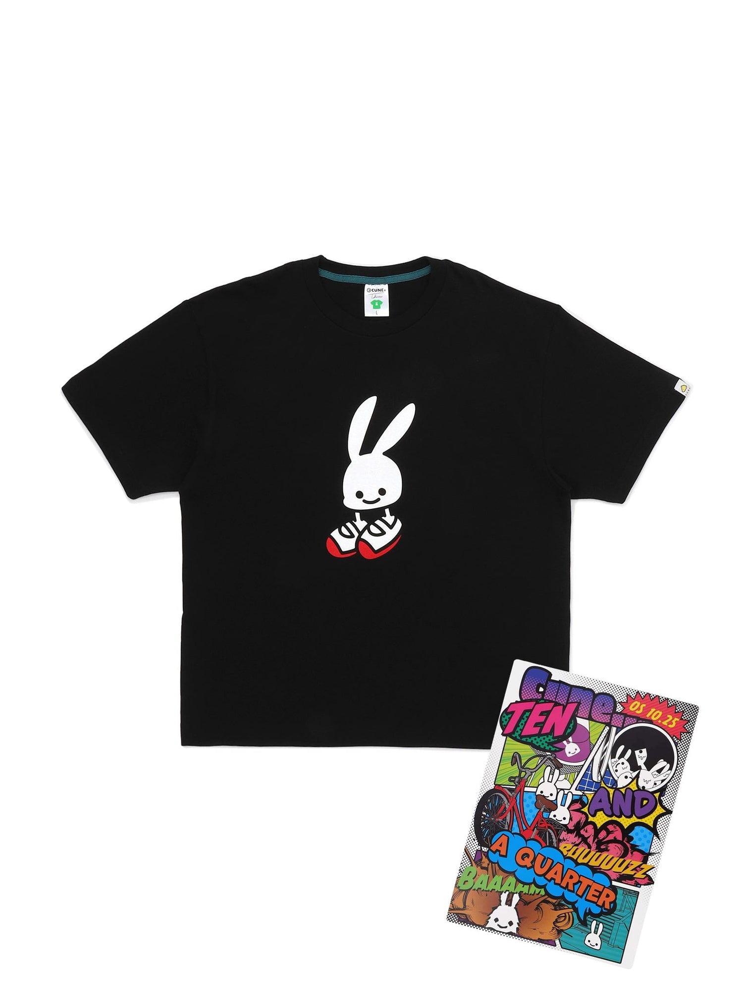 CUNE OS Ten and a quarter years old T-SHIRTS うわばき