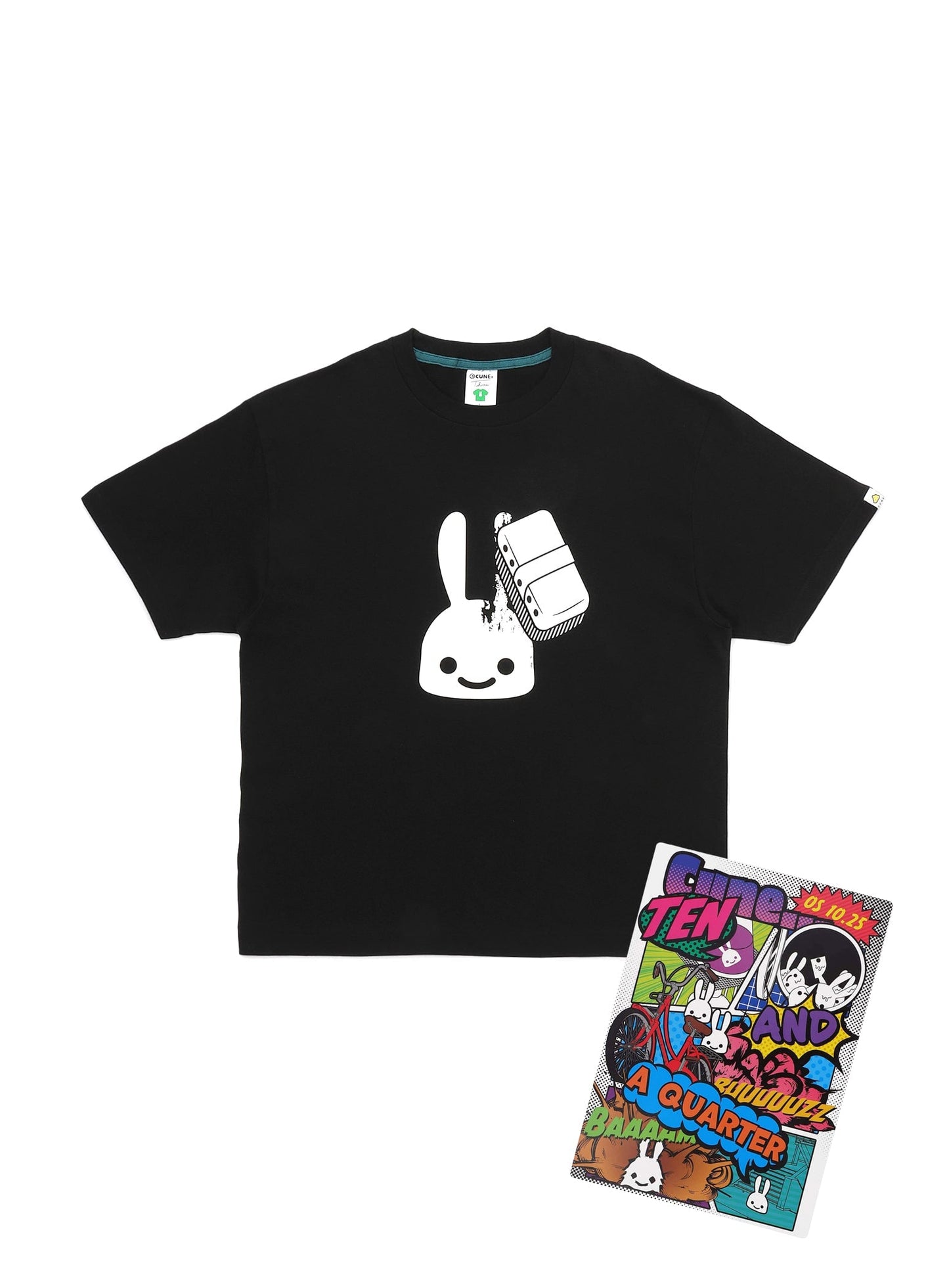CUNE OS Ten and a quarter years old T-SHIRTS 黒板消し
