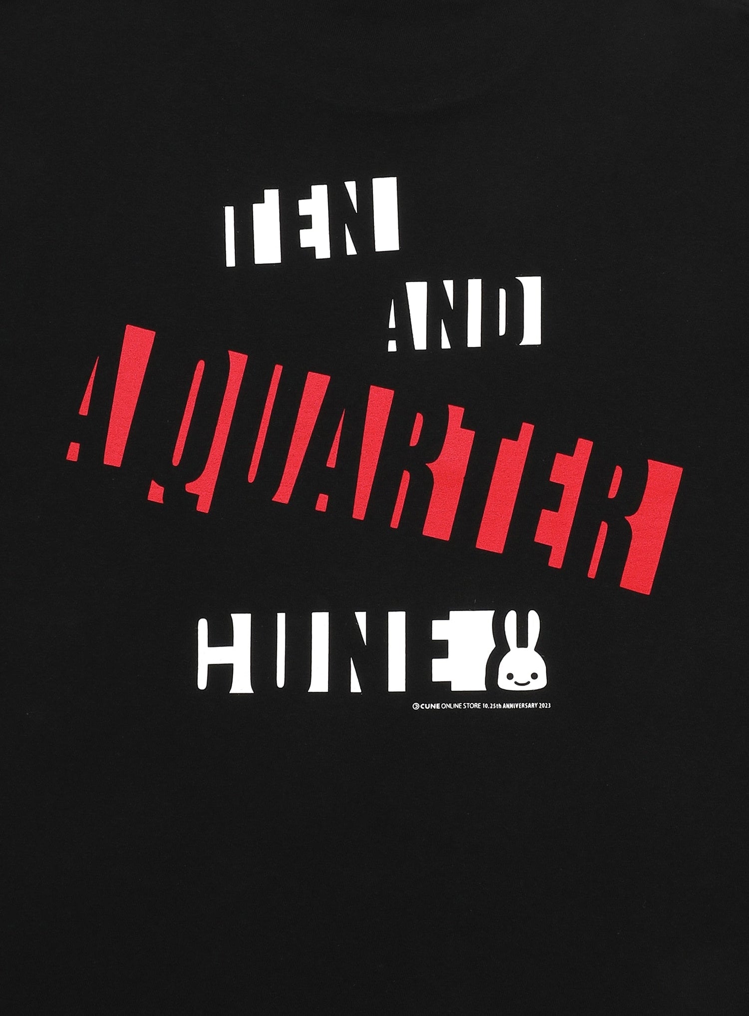 CUNE OS Ten and a quarter years old T-SHIRTS 黒板消し