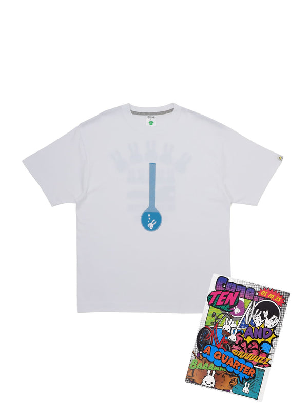 CUNE OS Ten and a quarter years old T-SHIRTS フラスコ
