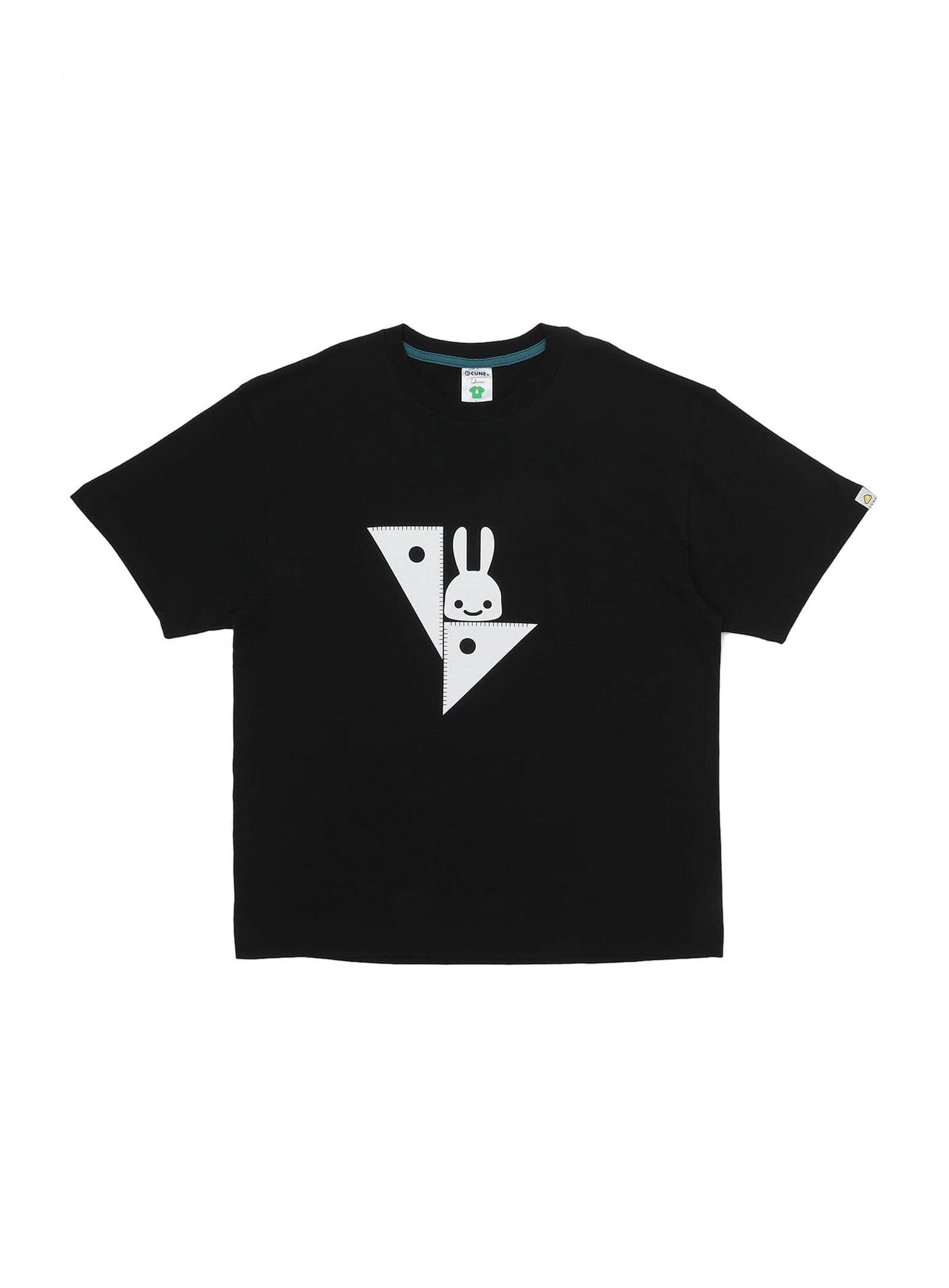 CUNE OS Ten and a quarter years old T-SHIRTS 三角定規