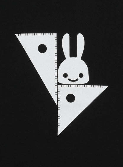 CUNE OS Ten and a quarter years old T-SHIRTS 三角定規