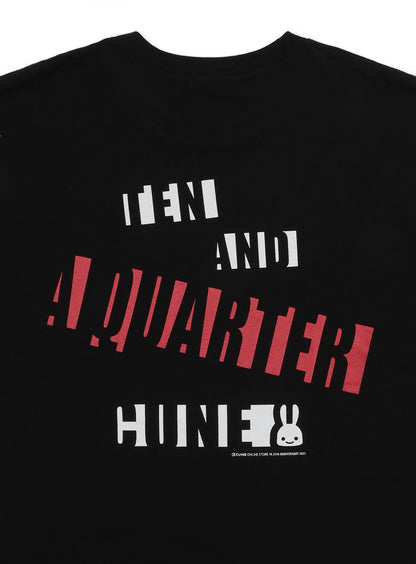 CUNE OS Ten and a quarter years old T-SHIRTS 三角定規