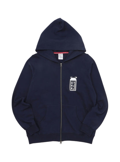 CUNE OS Ten and a quarter years old ZIP PARKA 名札