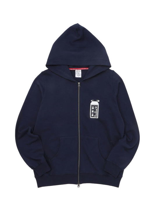 CUNE OS Ten and a quarter years old ZIP PARKA 名札