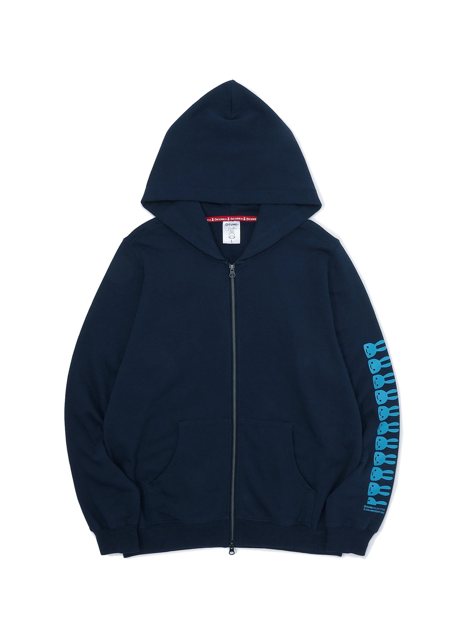 CUNE OS Ten and a quarter years old ZIP PARKA 黒板消し