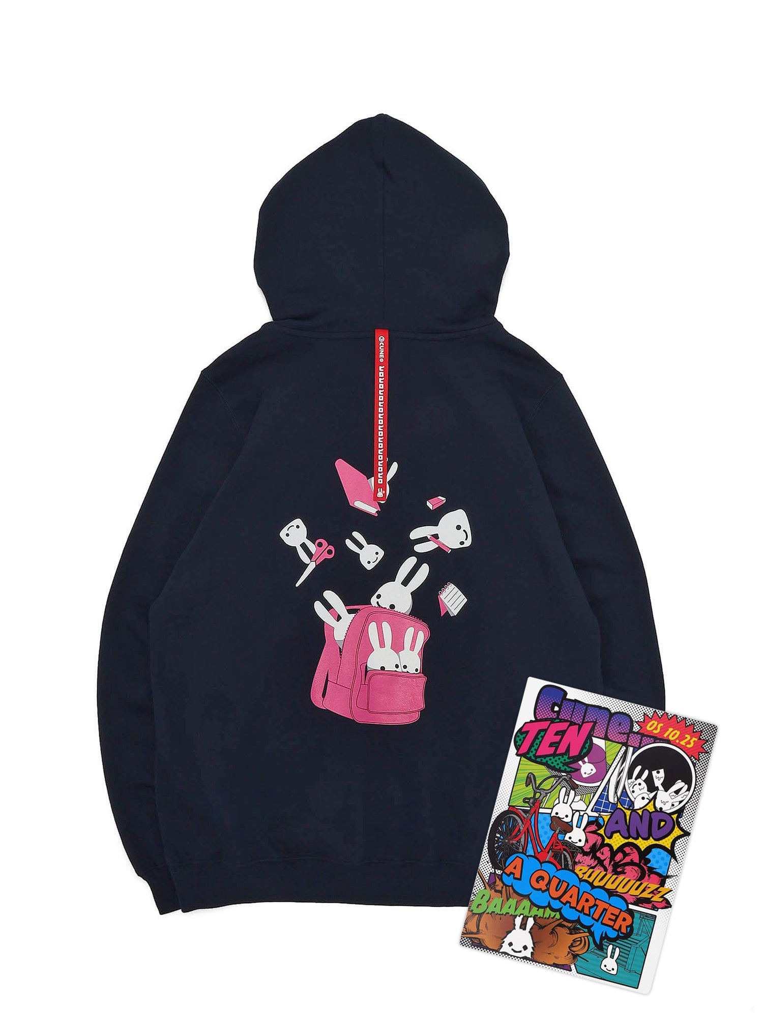 CUNE OS Ten and a quarter years old ZIP PARKA 通学バッグ