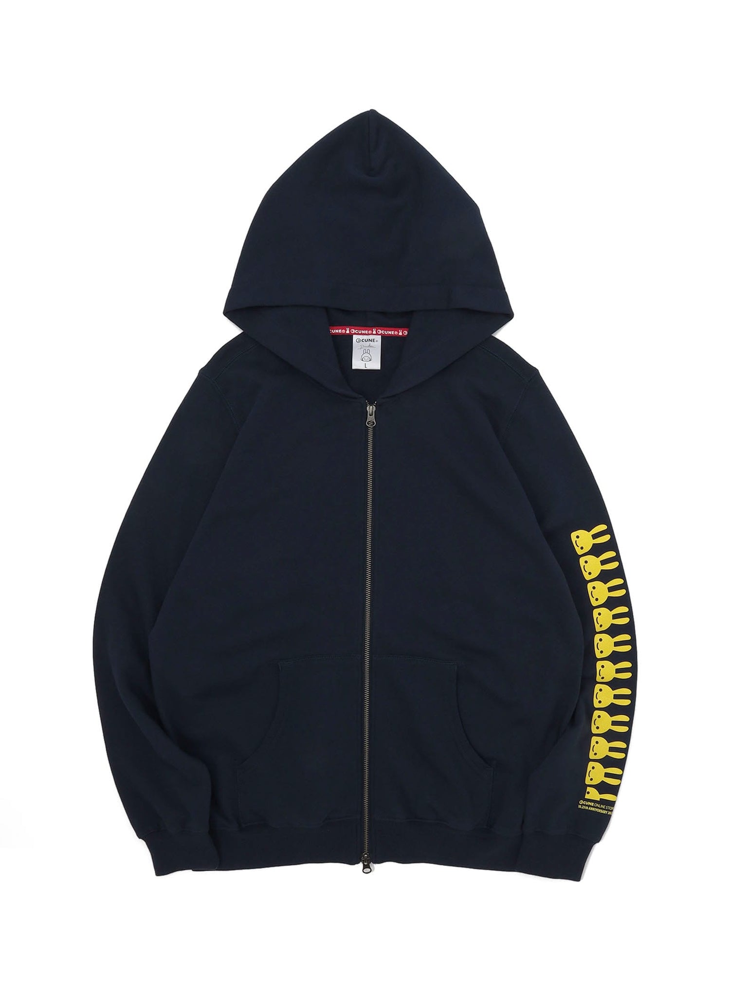 CUNE OS Ten and a quarter years old ZIP PARKA 三角定規