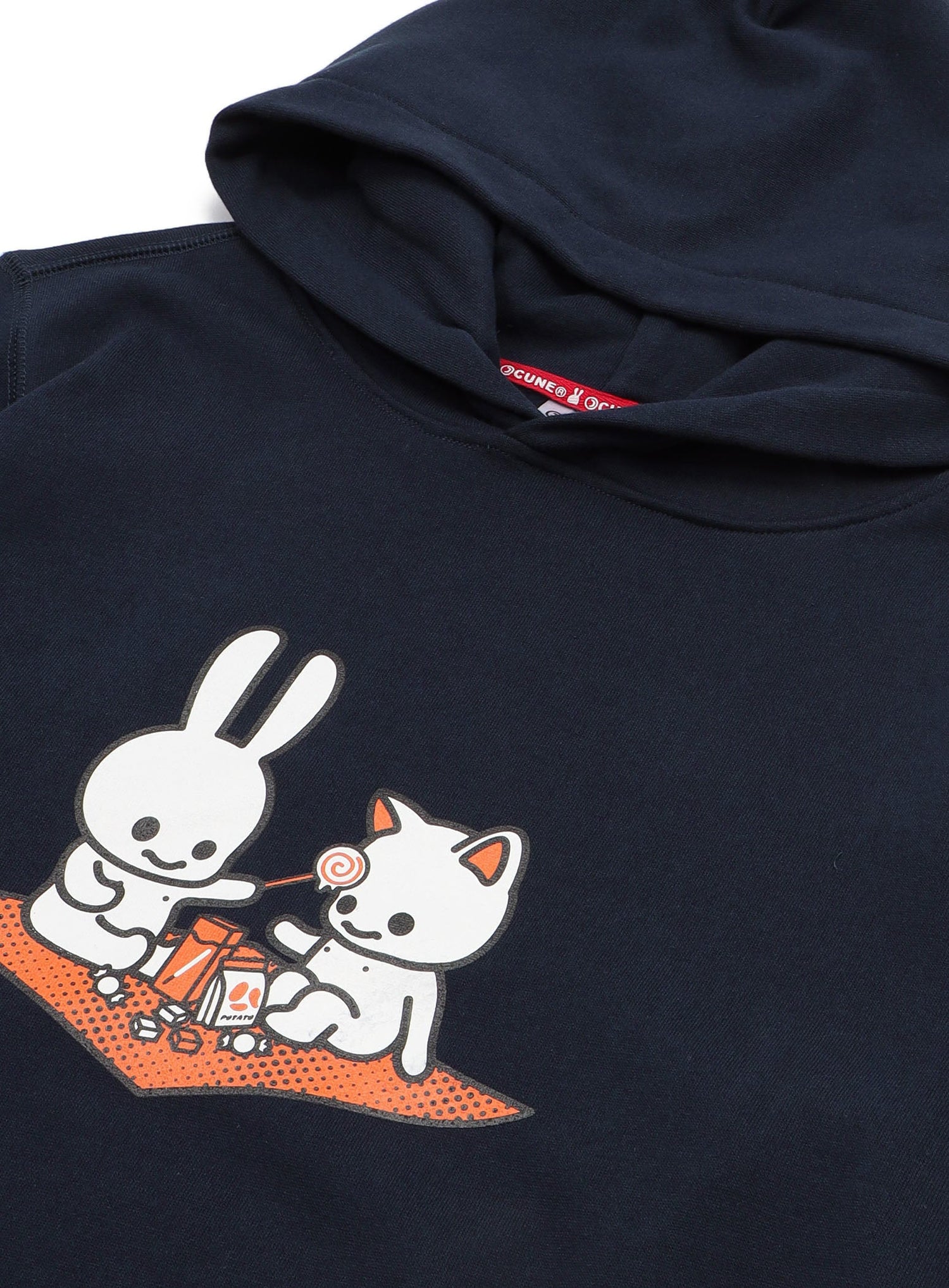 CUNE OS Ten and a quarter years old PULL PARKA 遠足