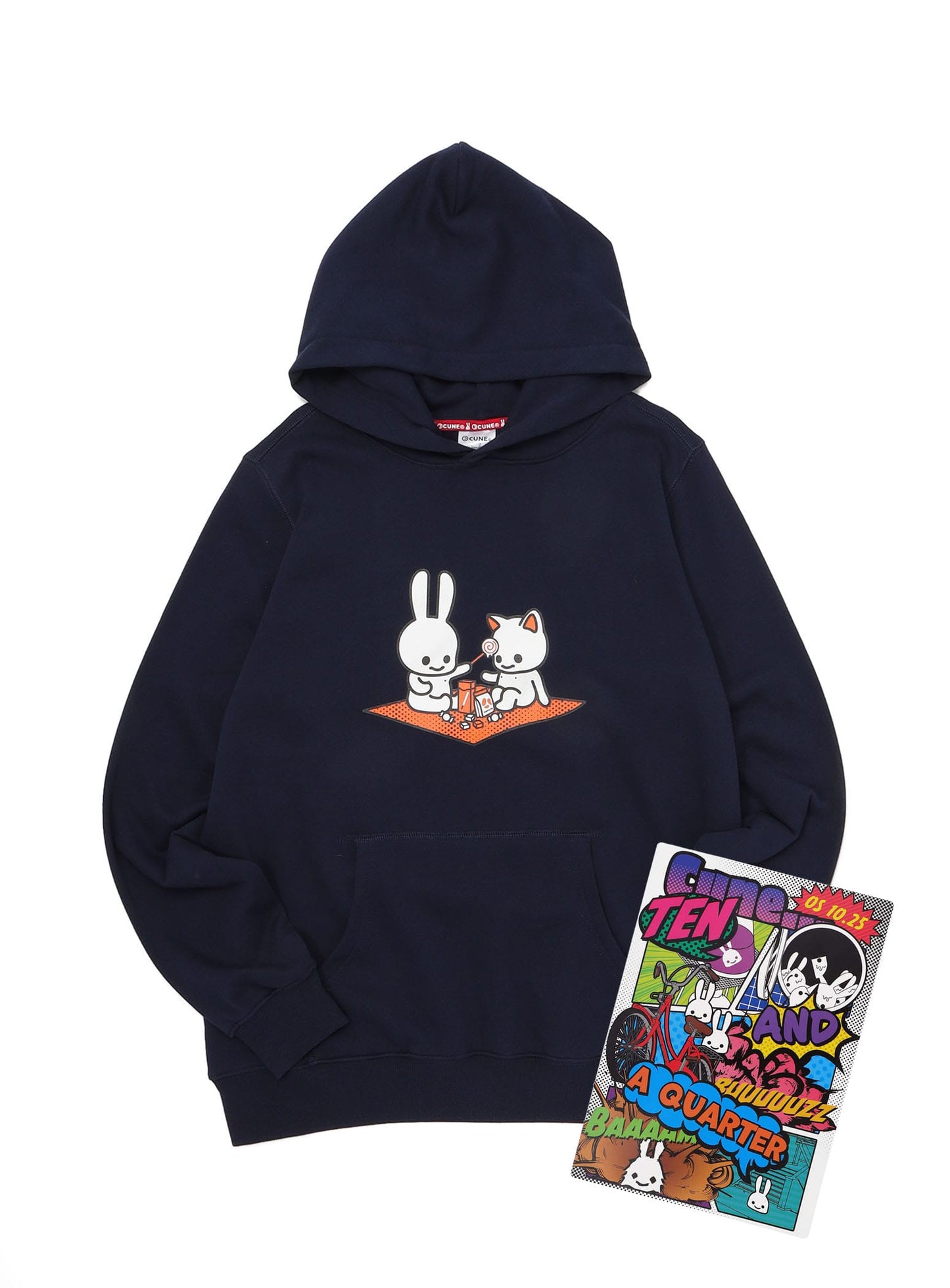 CUNE OS Ten and a quarter years old PULL PARKA 遠足