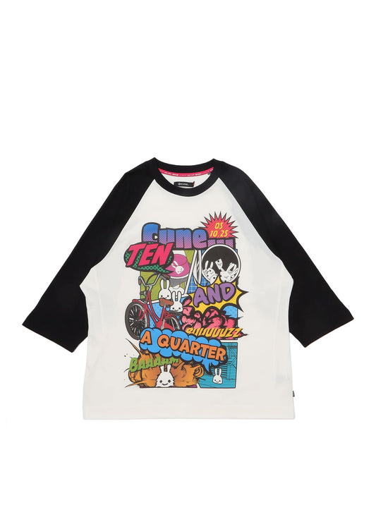 CUNE OS Ten and a quarter years old ラグランTシャツ