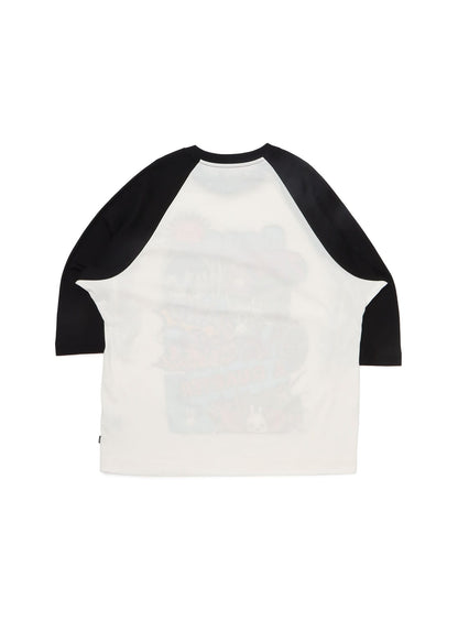 CUNE OS Ten and a quarter years old ラグランTシャツ