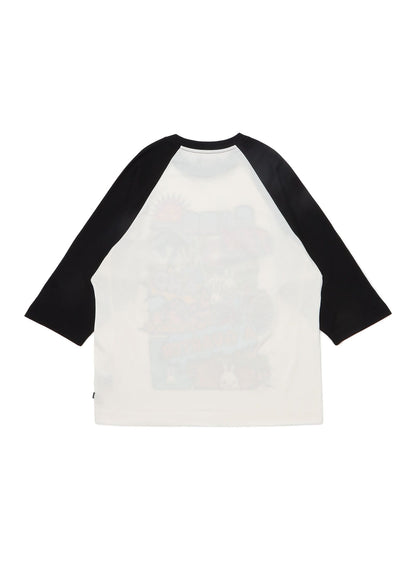 CUNE OS Ten and a quarter years old ラグランTシャツ