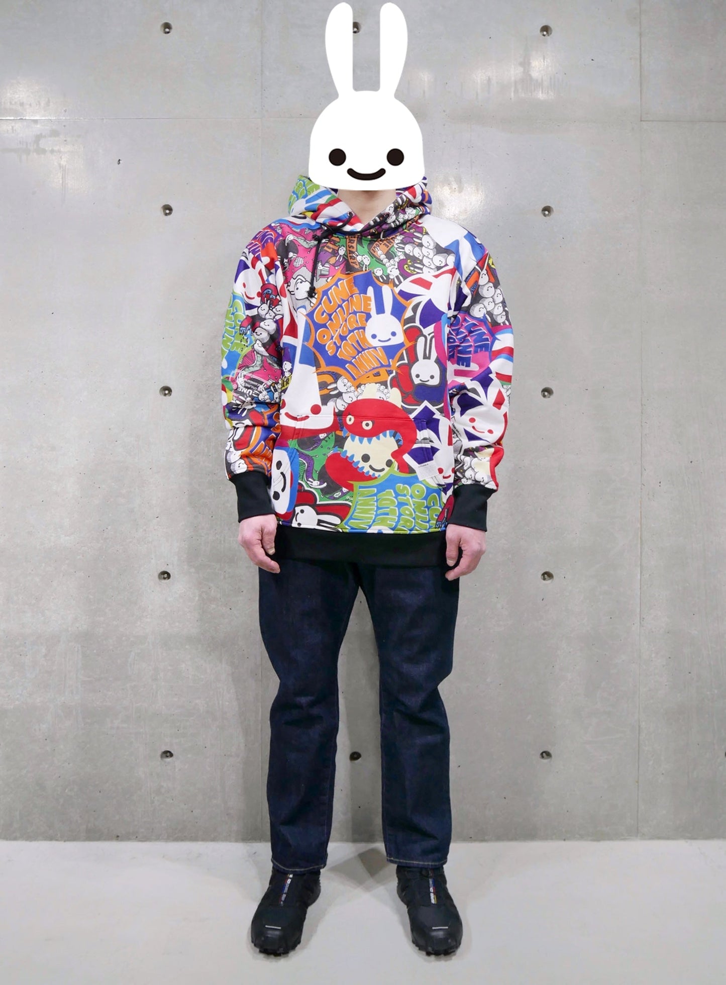 OS 10th Anniv. 総柄パーカー