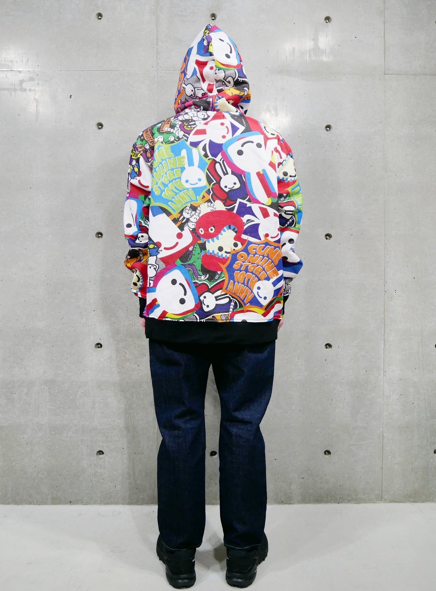 OS 10th Anniv. 総柄パーカー