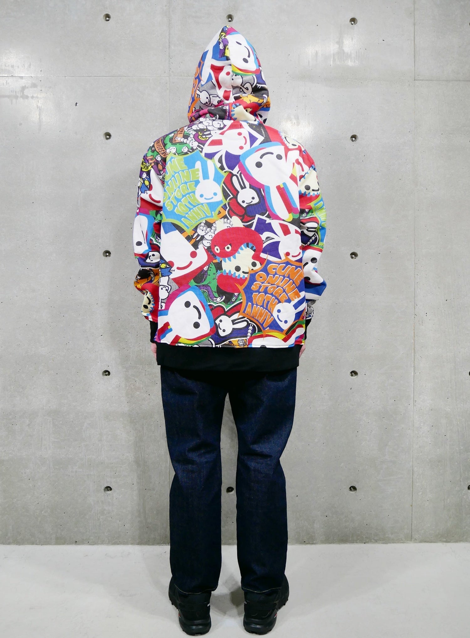 OS 10th Anniv. 総柄パーカー