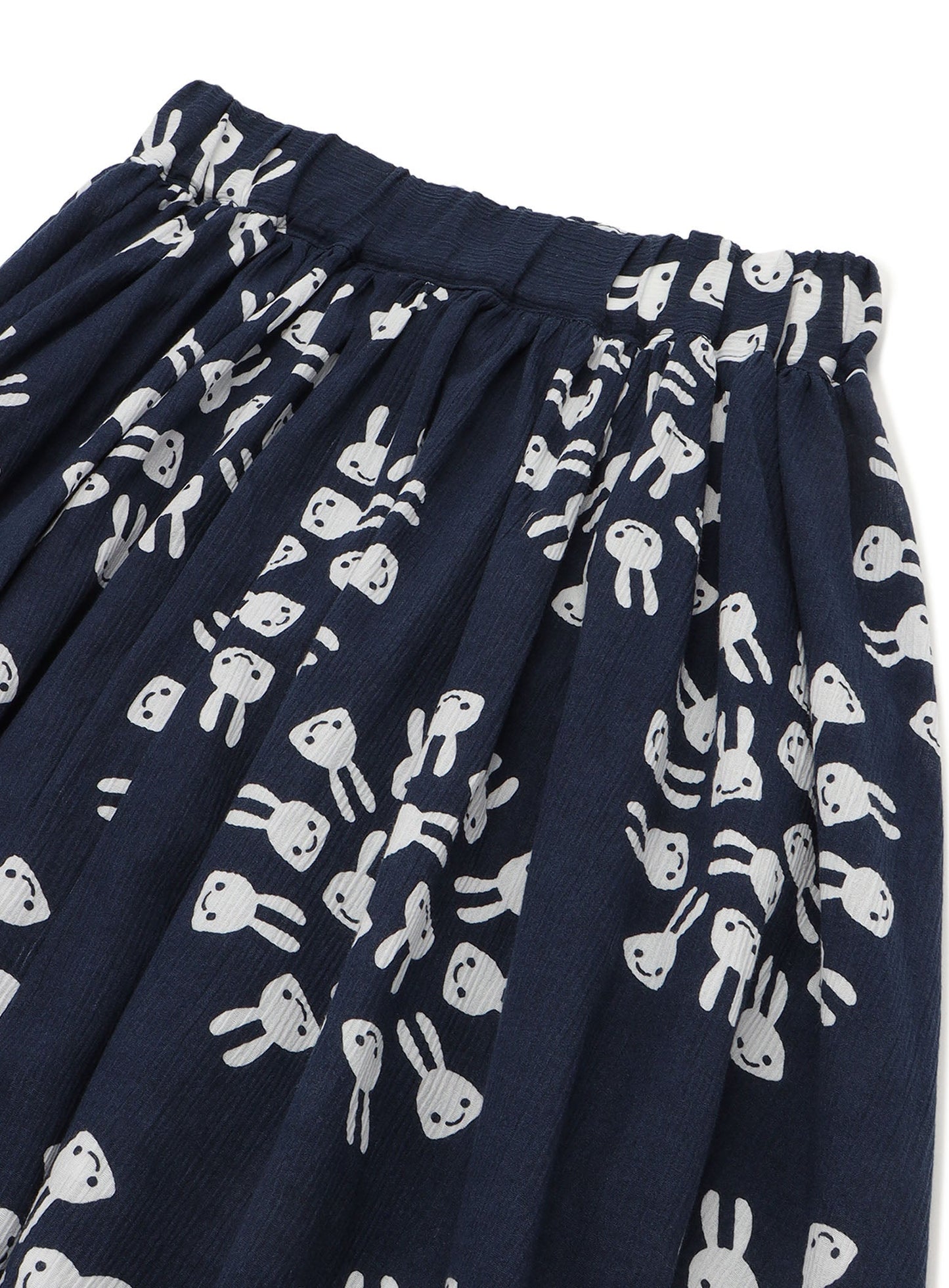 高島ちぢみのギャザースカート