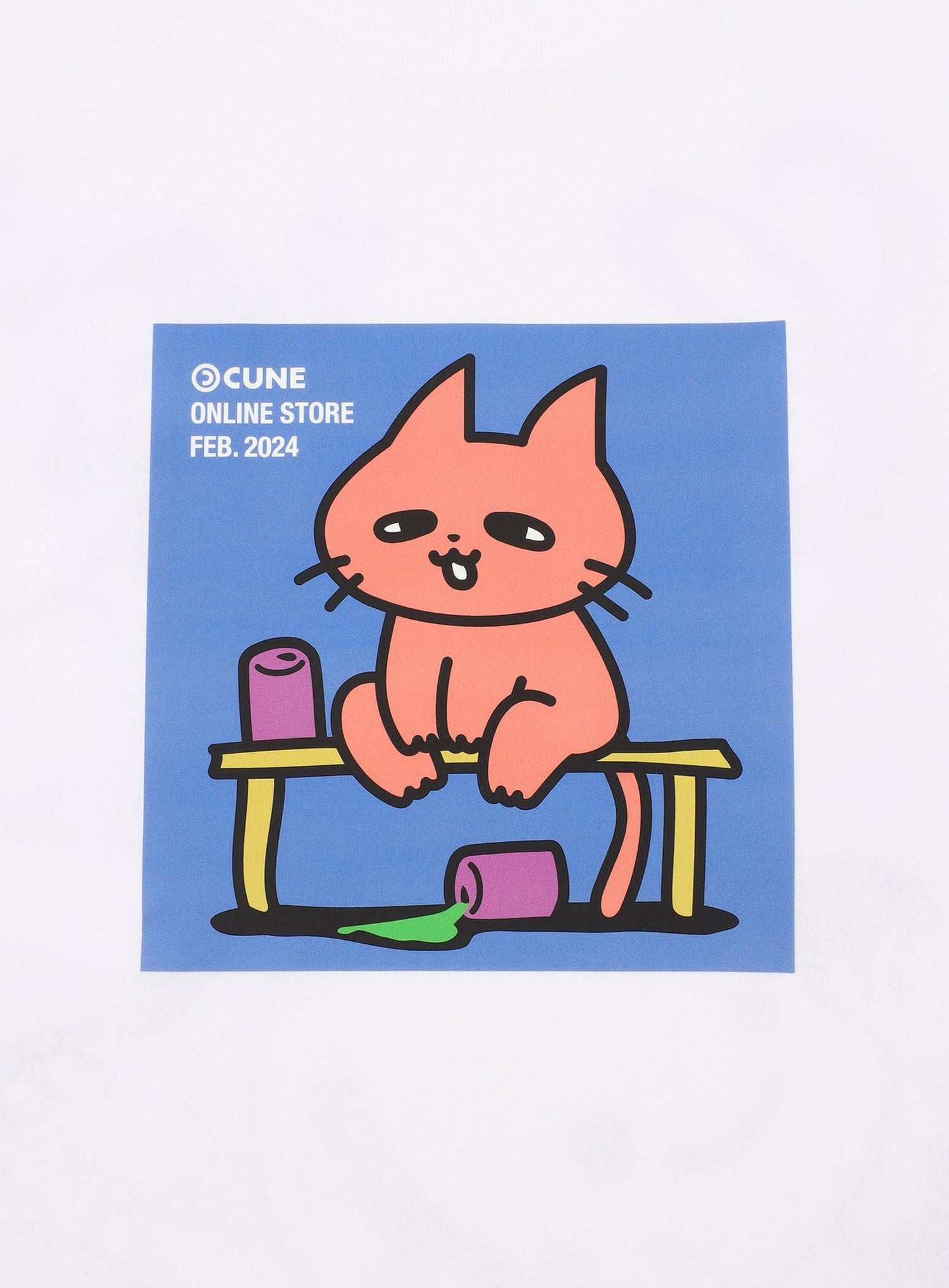 LOOKING BACK MONTHLY STICKER T-SHIRTS 202402
