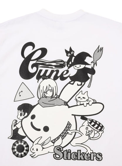 LOOKING BACK MONTHLY STICKER T-SHIRTS 202402