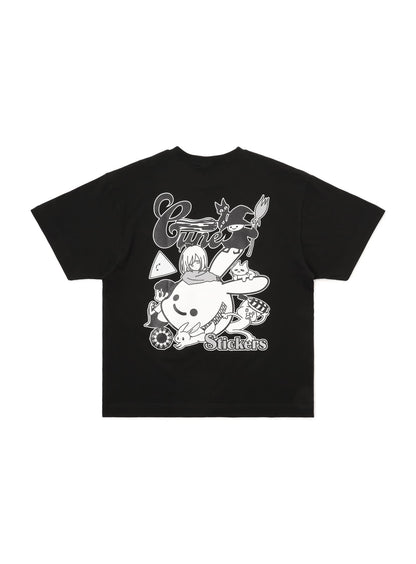 LOOKING BACK MONTHLY STICKER T-SHIRTS 202403
