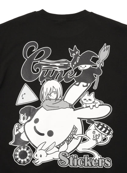LOOKING BACK MONTHLY STICKER T-SHIRTS 202403