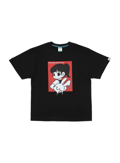 LOOKING BACK MONTHLY STICKER T-SHIRTS 202404