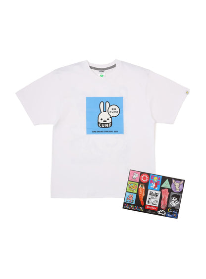 LOOKING BACK MONTHLY STICKER T-SHIRTS 202405