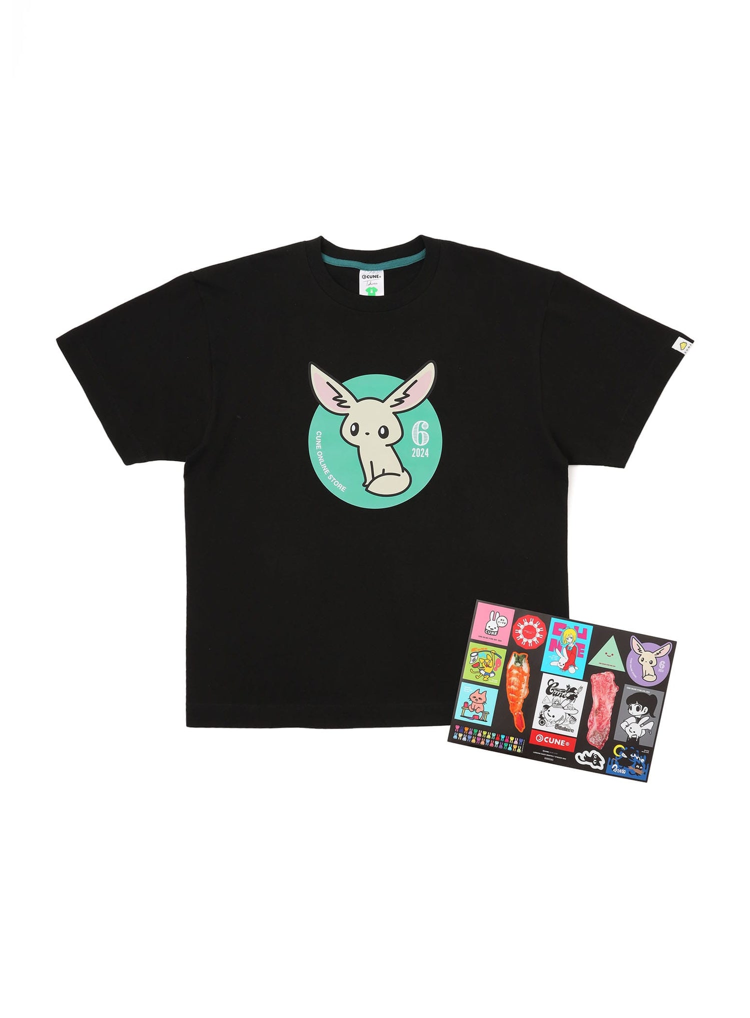 LOOKING BACK MONTHLY STICKER T-SHIRTS 202406