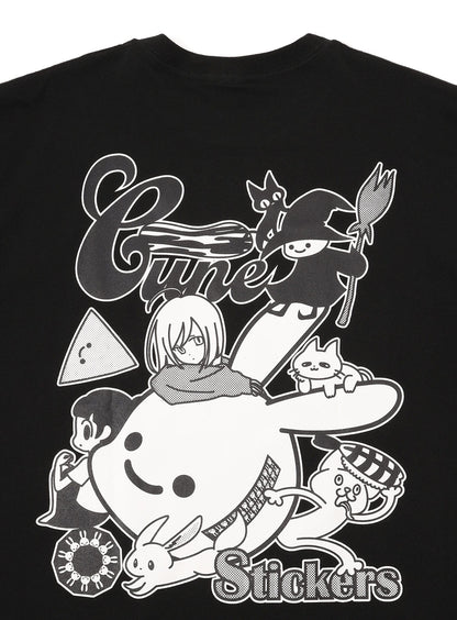 LOOKING BACK MONTHLY STICKER T-SHIRTS 202407
