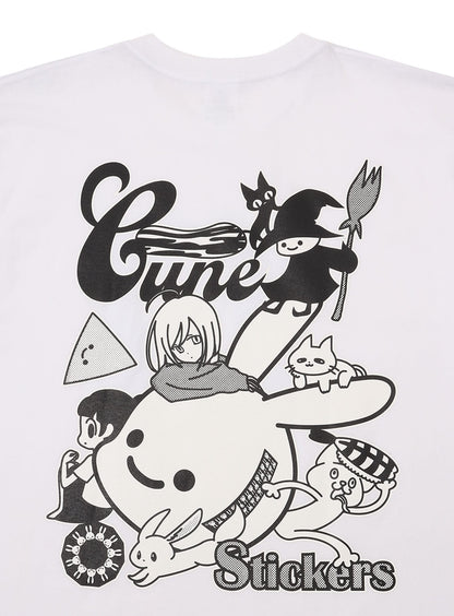 LOOKING BACK MONTHLY STICKER T-SHIRTS 202408