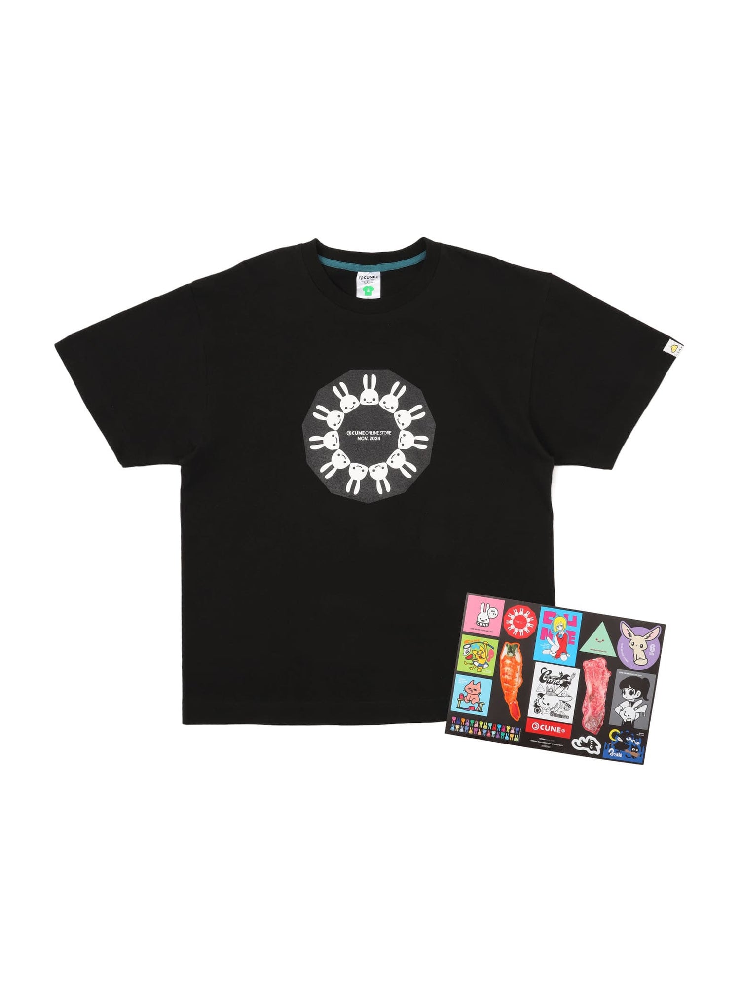 LOOKING BACK MONTHLY STICKER T-SHIRTS 202411