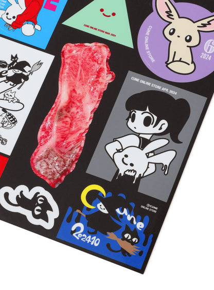 LOOKING BACK MONTHLY STICKER T-SHIRTS 202412